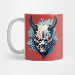 Yokai Oni Hannya Masked Demon Mug